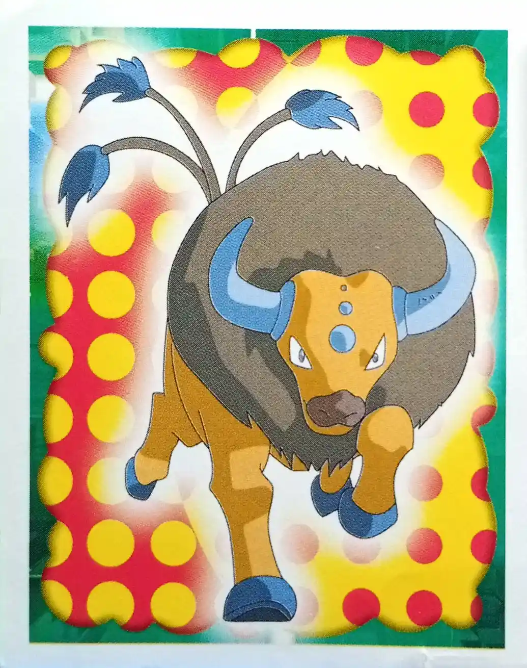 Tauros - 128 - Merlin Sticker Series 1 Tauros - 128 - Merlin Sticker Series 1