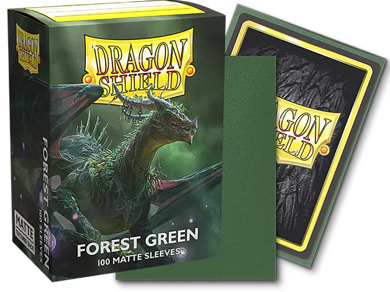 Dragon Shield – Matte – Forest Green (100 Sleeves)