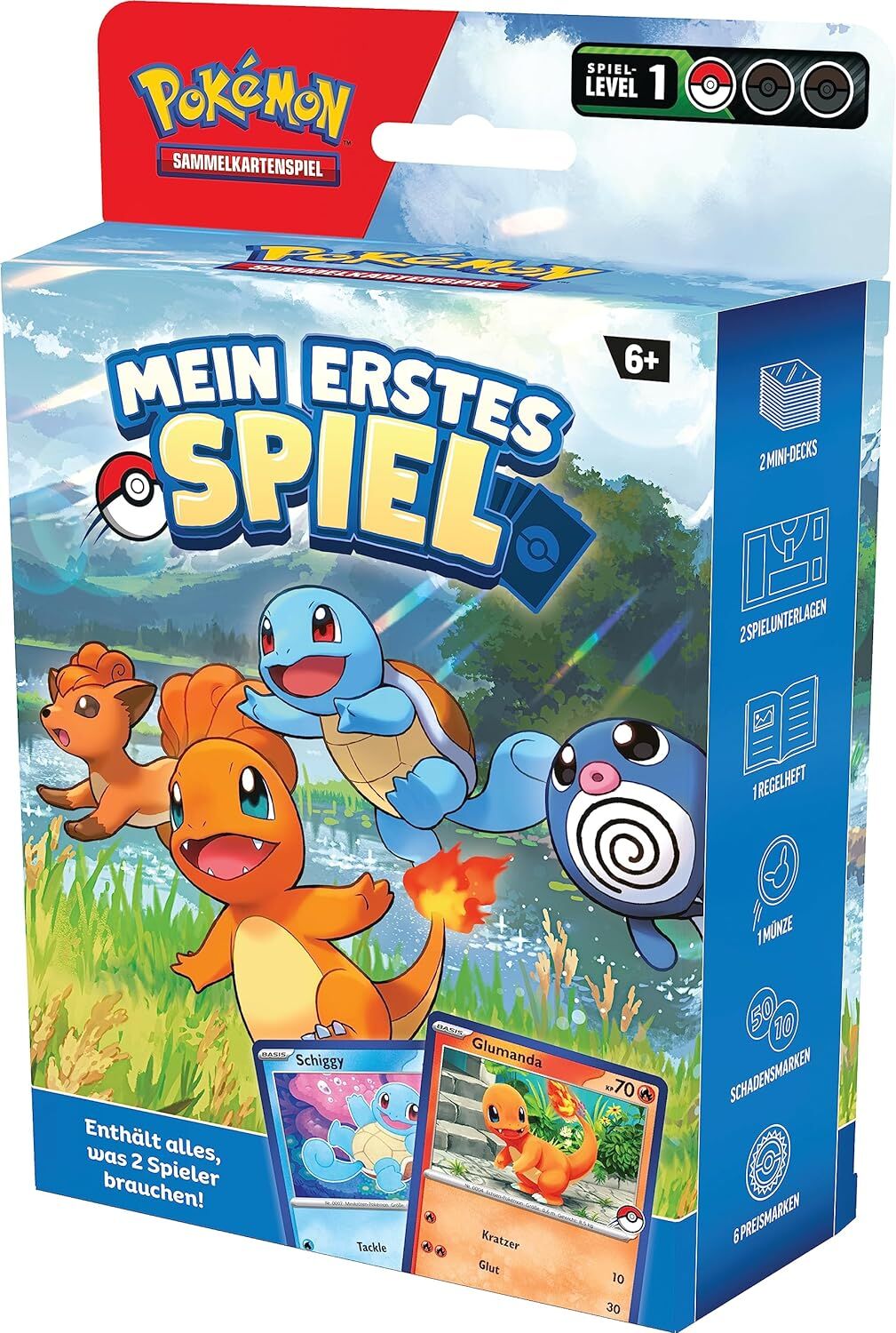 Pokémon - Mein erstes Pokémon Deck Glumanda & Schiggy - DE