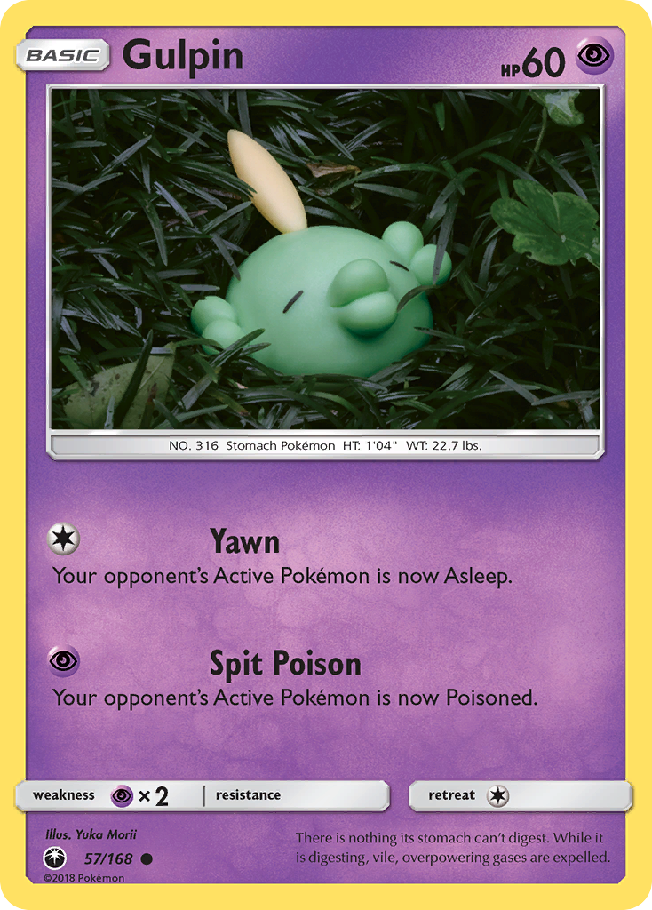 Gulpin - 57/168 - EN