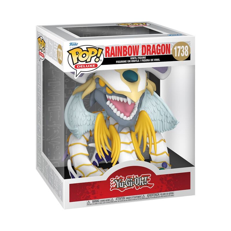 Yu-Gi-Oh! POP! Deluxe Vinyl Figur Rainbow Dragon (1738) 17cm Yu-Gi-Oh! POP! Deluxe Vinyl Figur Rainbow Dragon (1738) 17cm