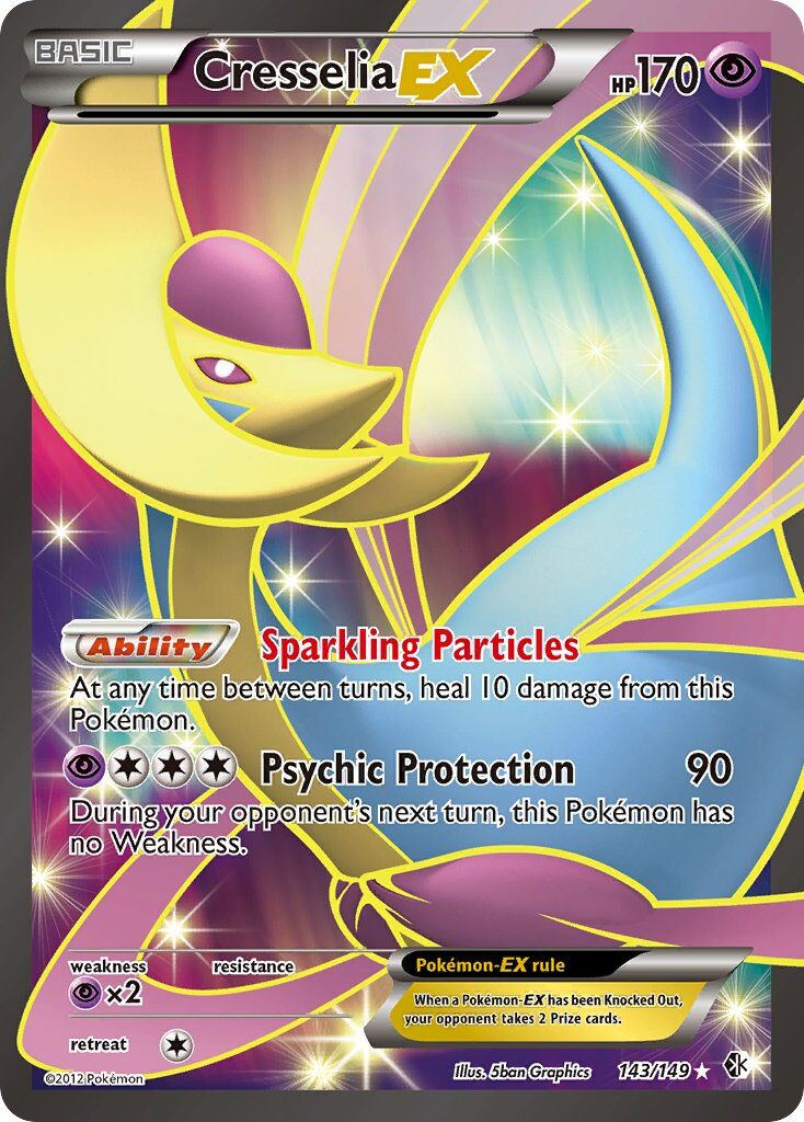 Cresselia-EX - 143/149 - EN Cresselia-EX - 143/149 - EN