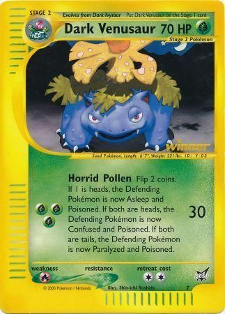 Dark Venusaur #7 - XXL Oversized Promo
