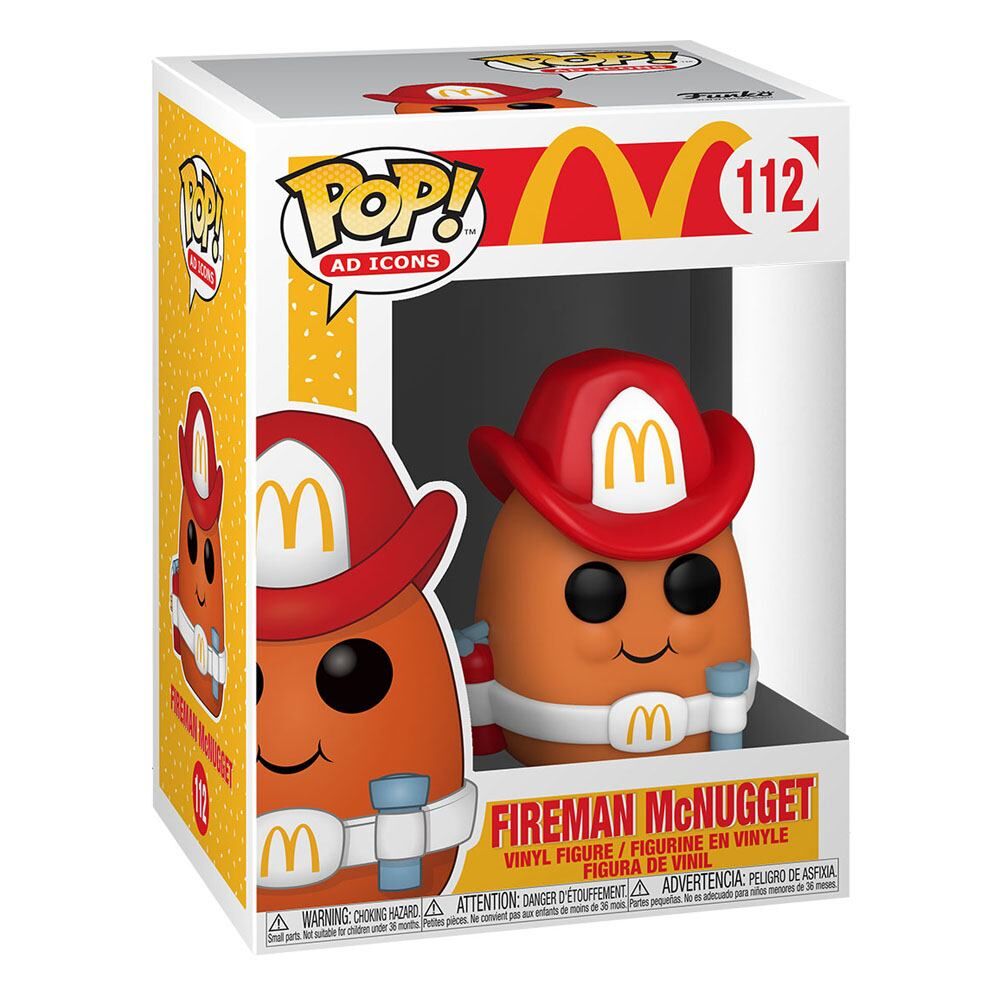 McDonald's POP! Ad Icons Vinyl Figur Fireman Nugget 9 cm