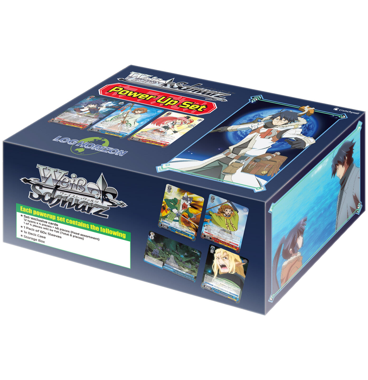 boosterdisplay Power Up Set Log Horizon Booster Display - Weiss Schwarz TCG - EN