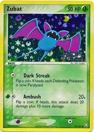 Zubat - 82/109 - Reverse Holo - EN Zubat - 82/109 - Reverse Holo - EN