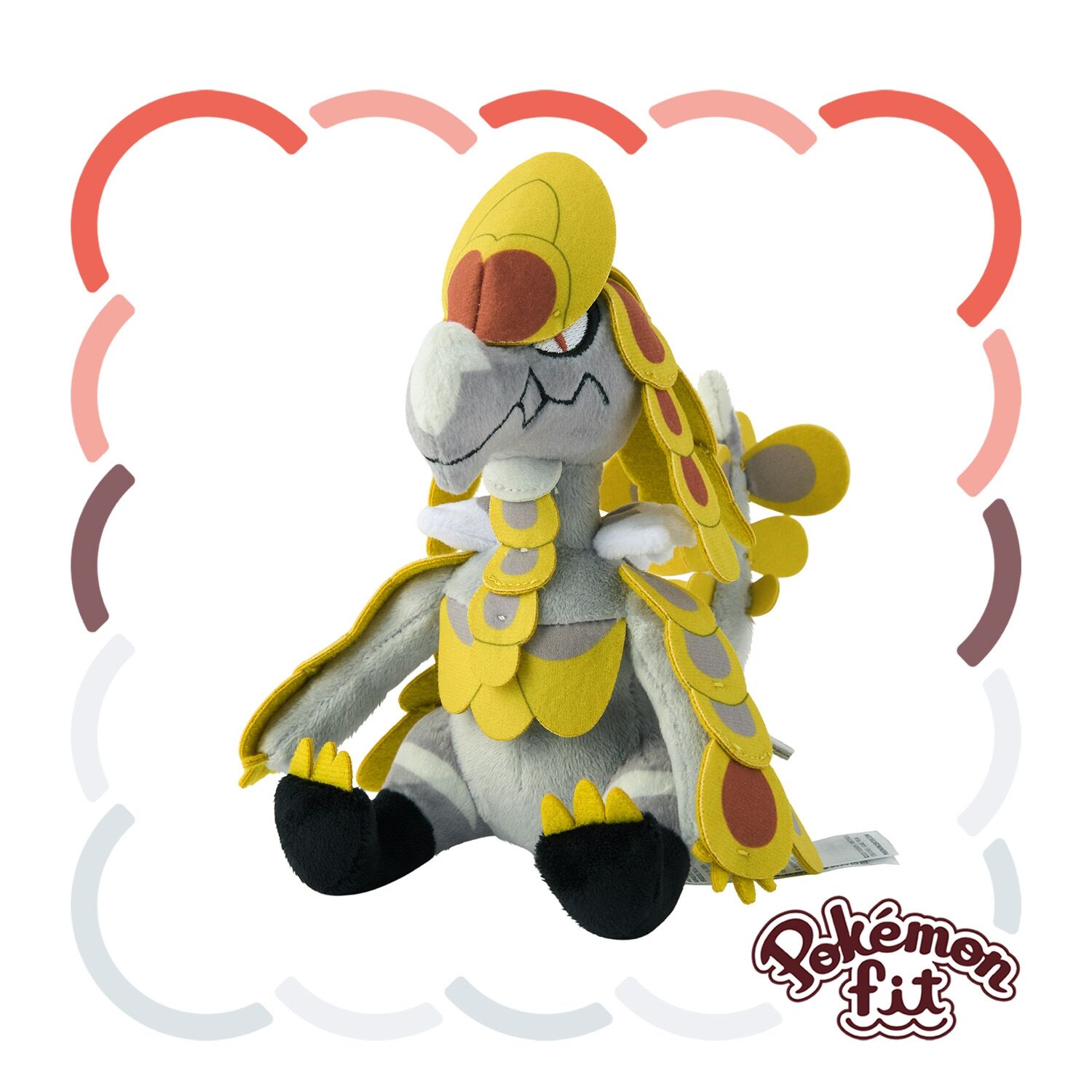 Kommo-o Sitting Cuties Plush - 16.0 cm