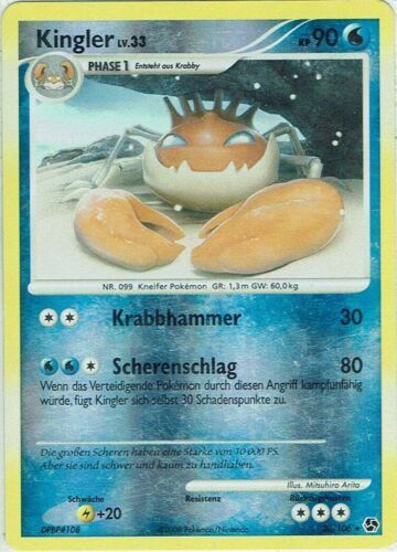 kingler-20-106-pokemon-tcg-near-mint Kingler - 20/106 - Pokemon TCG - Near Mint