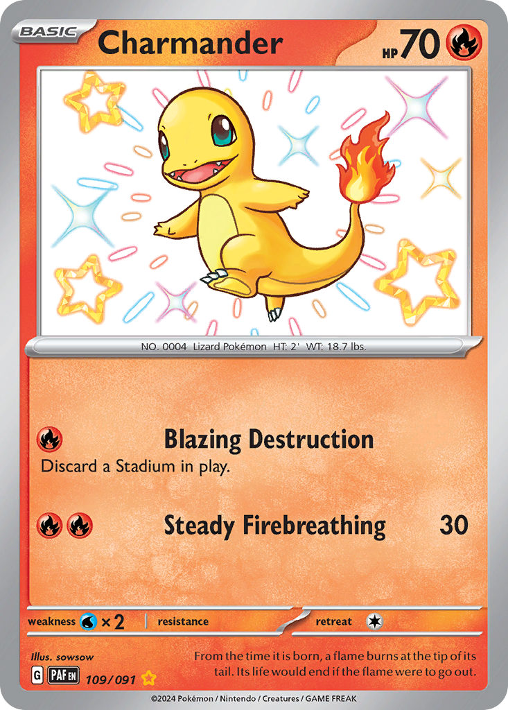 Charmander - 109/91 - EN Charmander - 109/91 - EN