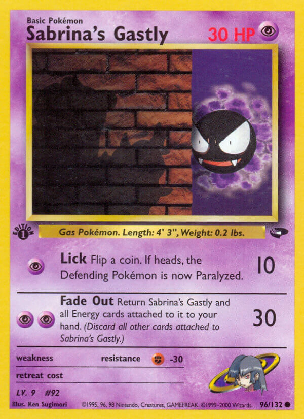 Sabrina’s Gastly - 96/132 - EN