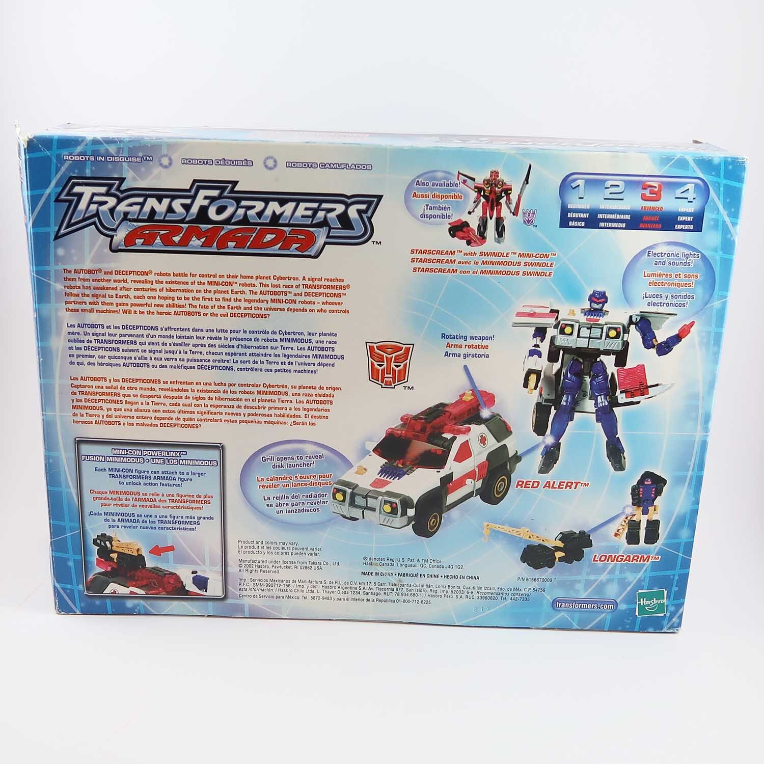 Red Alert Transformers Armada