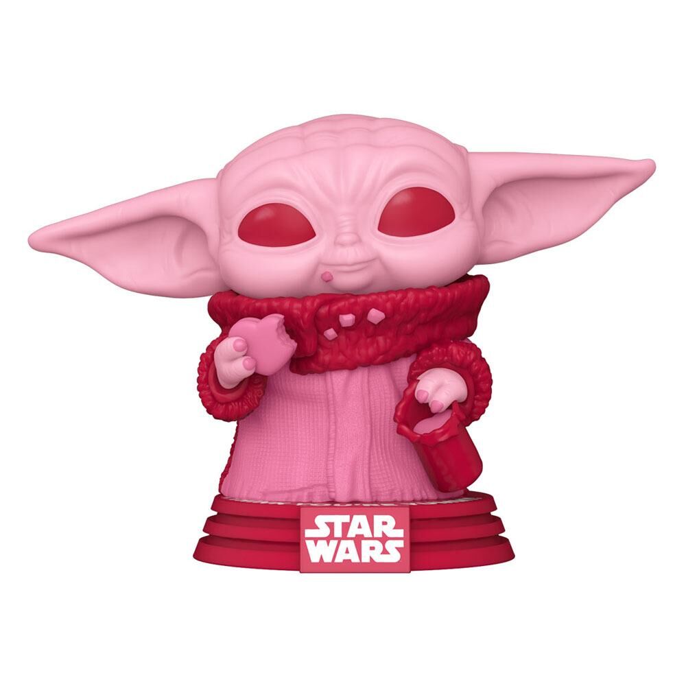 Star Wars Valentines POP! Star Wars Vinyl Figur Grogu 9 cm Star Wars Valentines POP! Star Wars Vinyl Figur Grogu 9 cm