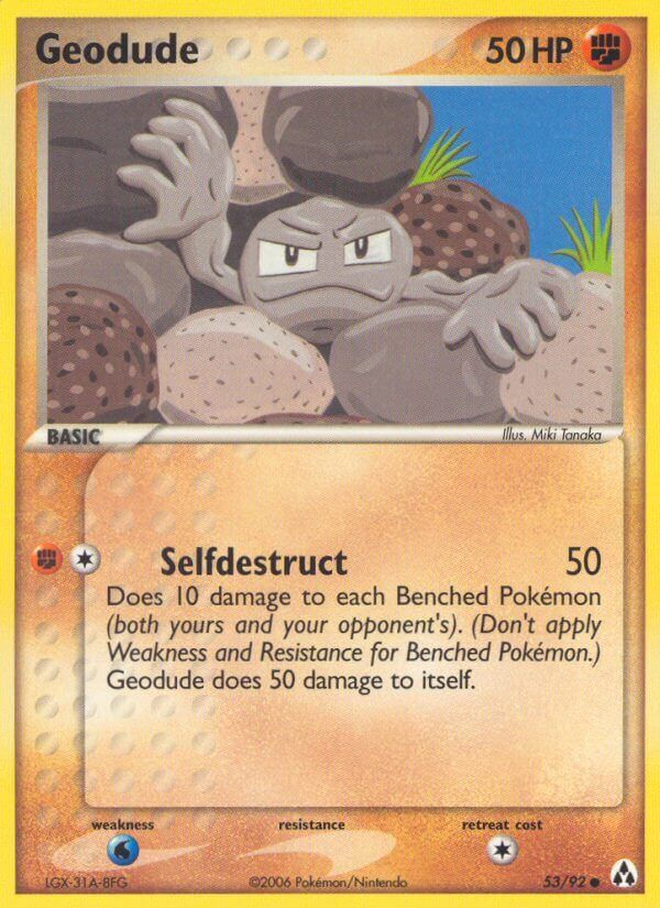Geodude - 53/92 - EN