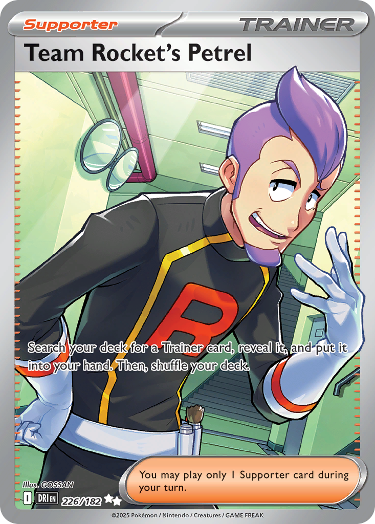 Team Rocket’s Petrel - 226/182 - EN Team Rocket’s Petrel - 226/182 - EN