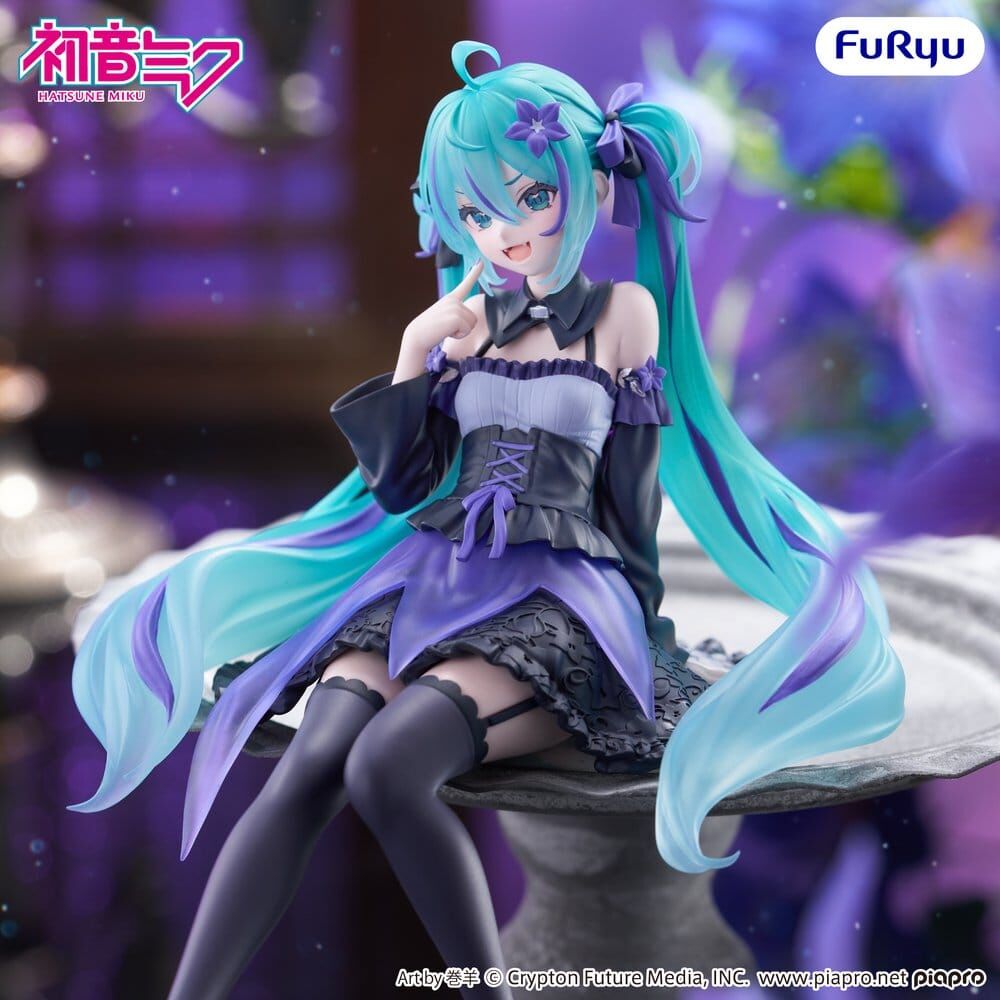 Hatsune Miku Noodle Stopper PVC Figur Flower Fairy Bellflower 14 cm