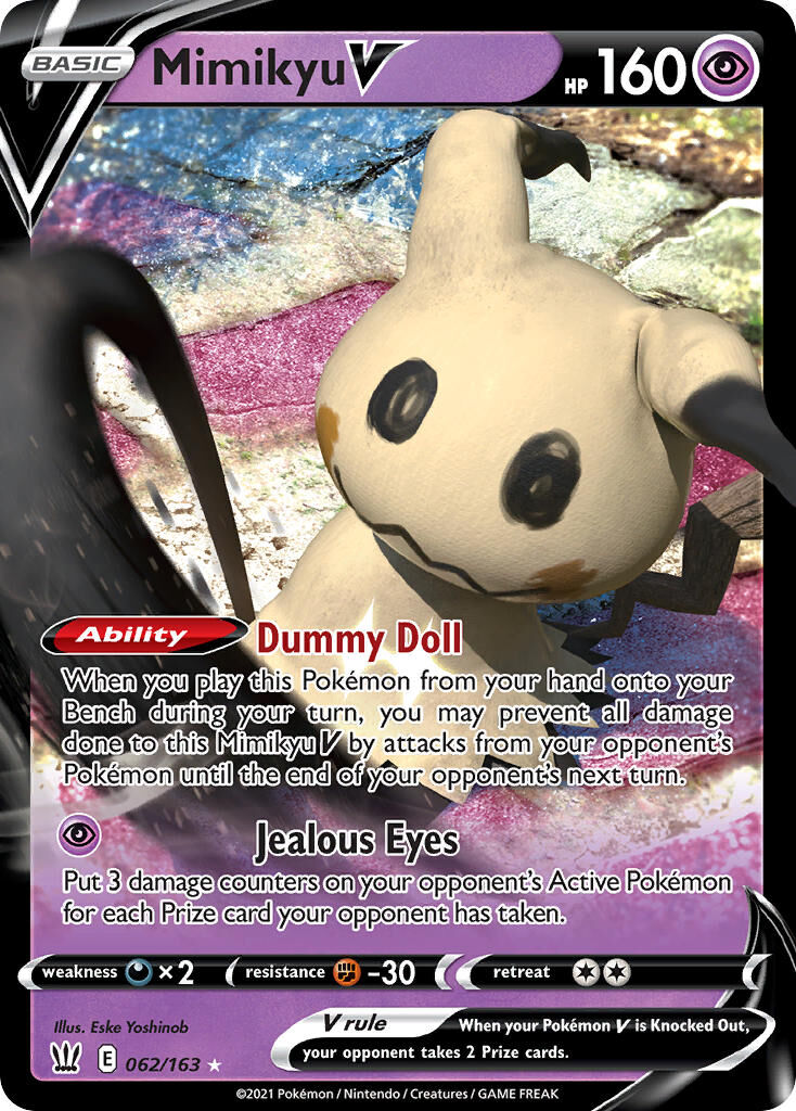 Mimikyu V - 062/163 - EN Mimikyu V - 062/163 - EN