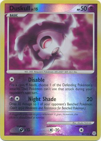 Duskull - 80/130 - Reverse Holo - EN Duskull - 80/130 - Reverse Holo - EN