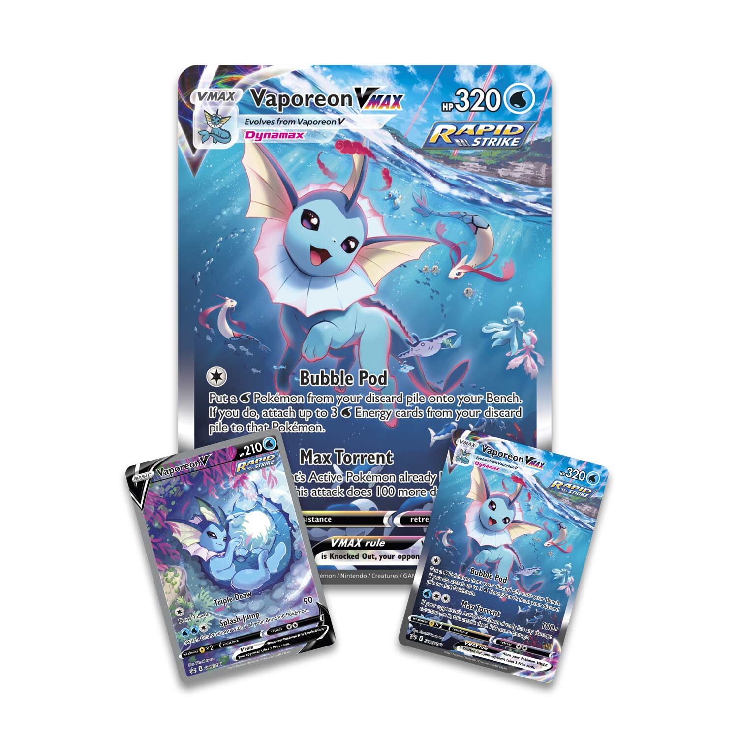 Pokémon Vaporeon VMAX Premium Collection Box - EN