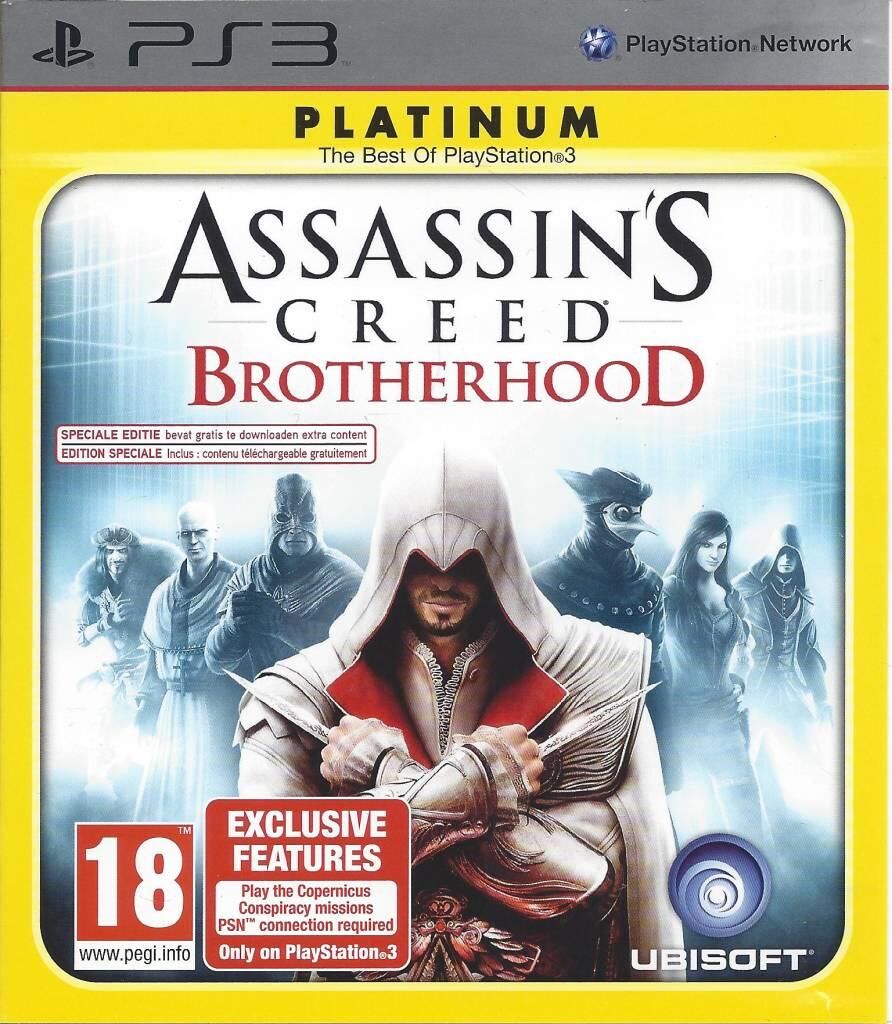 Assassin's Creed: Brotherhood [Platinum] - OVP - PS3 - DE