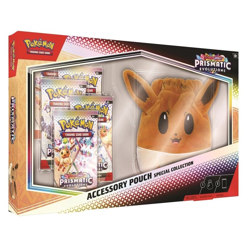 Pokémon TCG: Scarlet & Violet (SV08.5) - 'Prismatic Evolutions' Accessory Pouch Collection - EN Pokémon TCG: Scarlet & Violet (SV08.5) - 'Prismatic Evolutions' Accessory Pouch Collection - EN