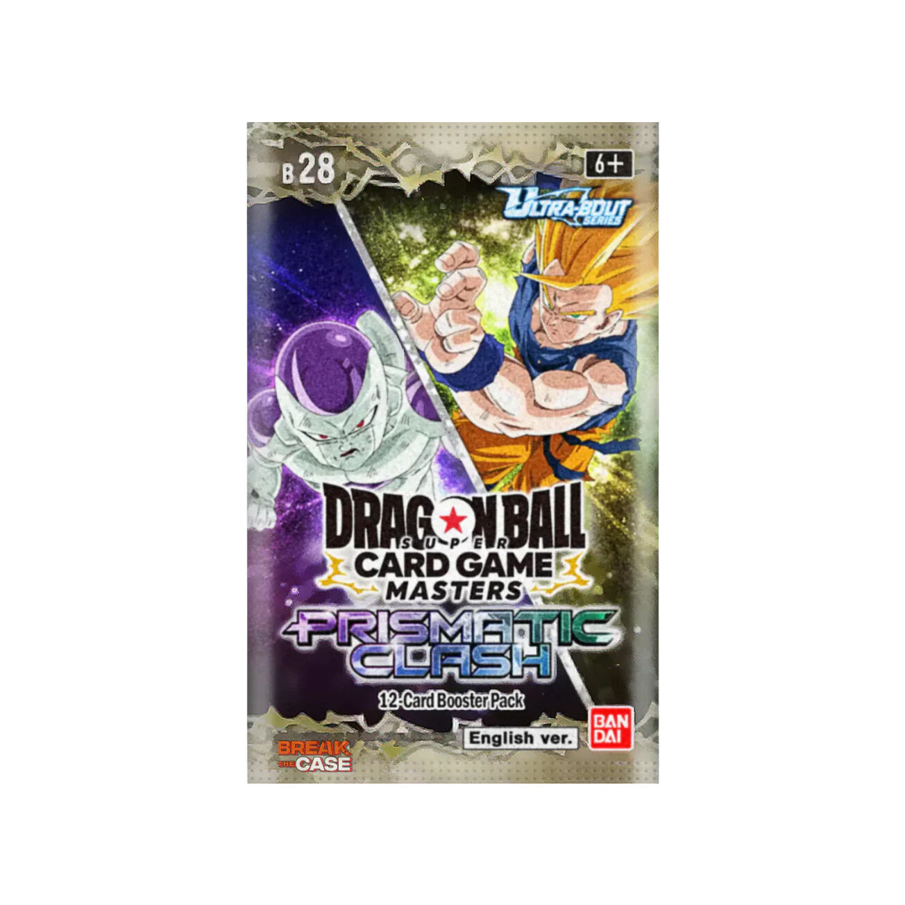 Super Masters Ultra-Bout Series Prismatic Clash B28 Booster Pack - Dragonball Super Card Game - EN Super Masters Ultra-Bout Series Prismatic Clash B28 Booster Pack - Dragonball Super Card Game - EN
