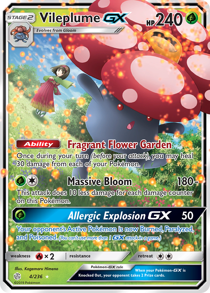 Vileplume-GX - 4/236 - EN Vileplume-GX - 4/236 - EN