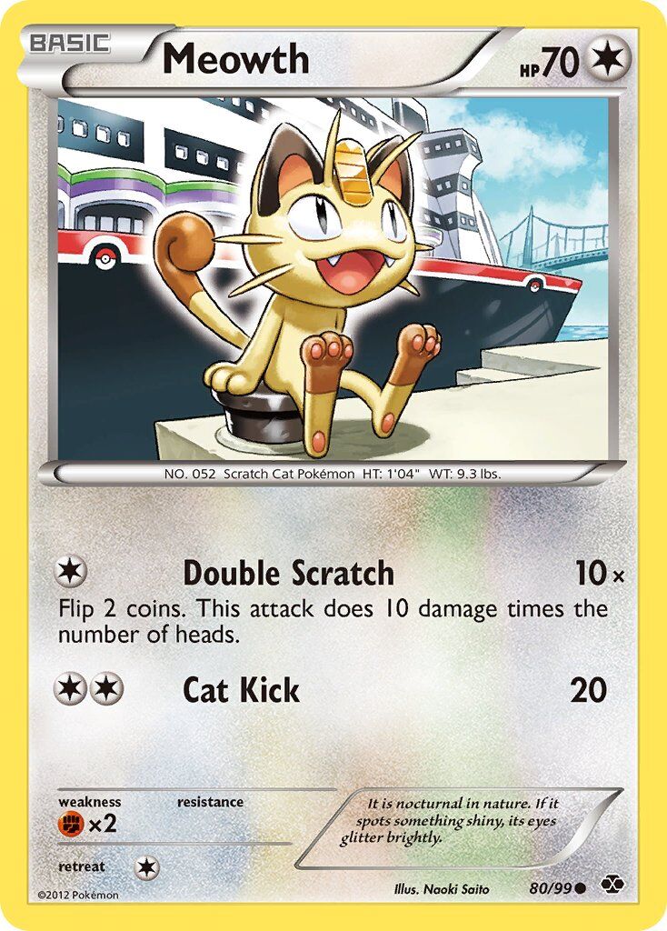 Meowth - 80/99 - EN Meowth - 80/99 - EN
