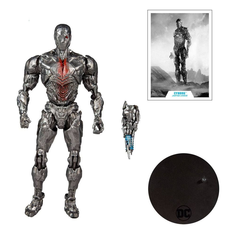DC Justice League Movie Actionfigur Cyborg 18 cm