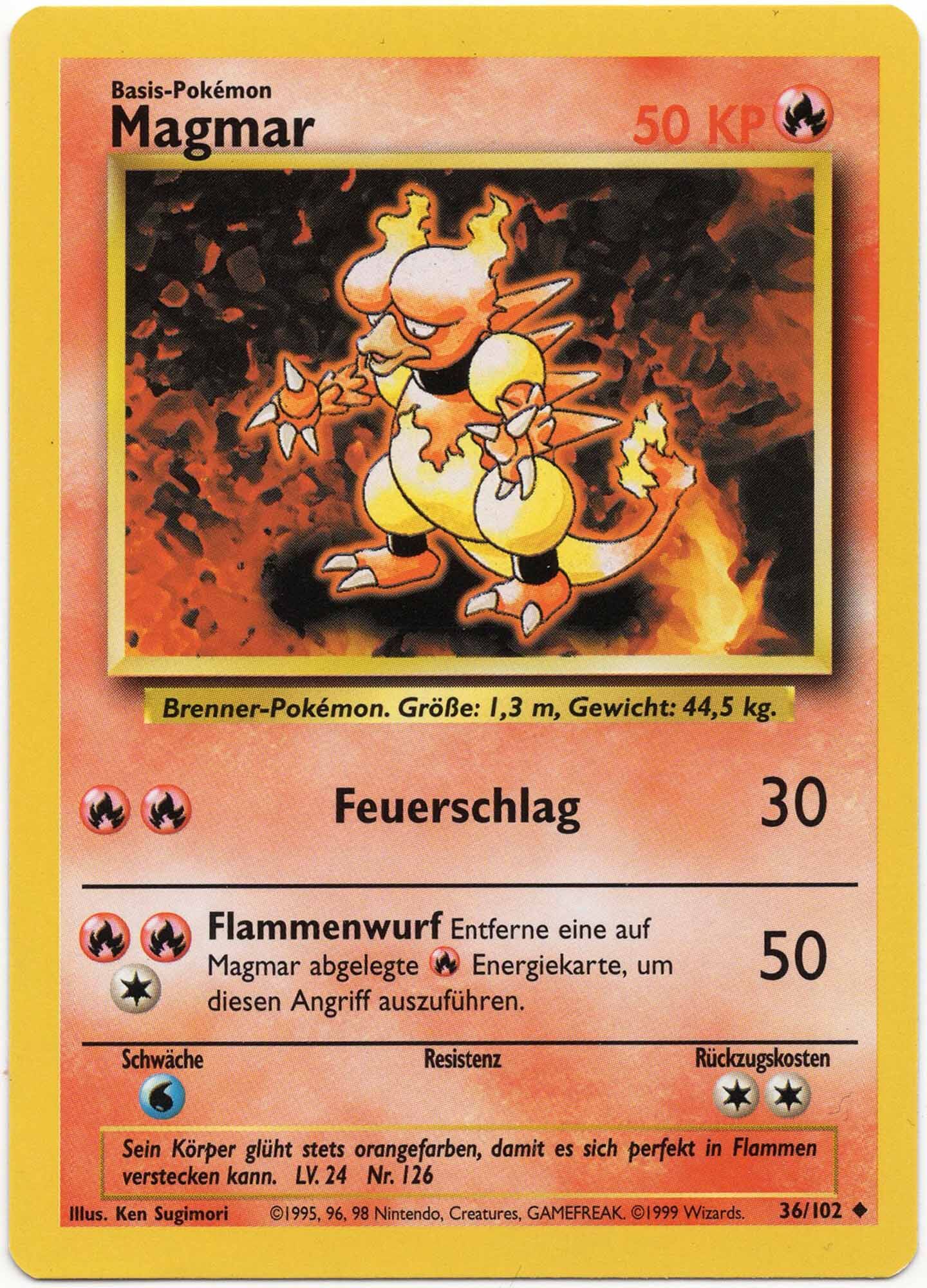 magmar-36-102-pokemon-tcg-near-mint Magmar - 36/102 - Pokémon TCG - Near Mint