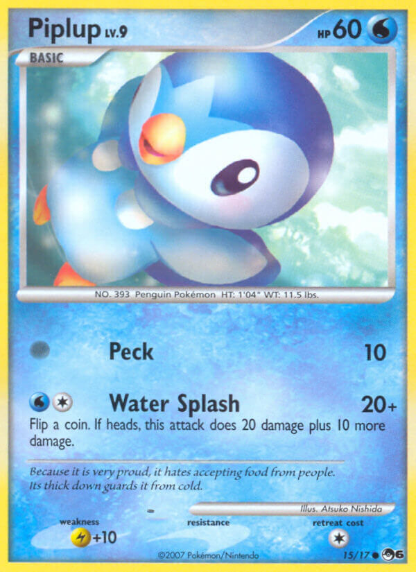 Piplup - 15/17 - EN