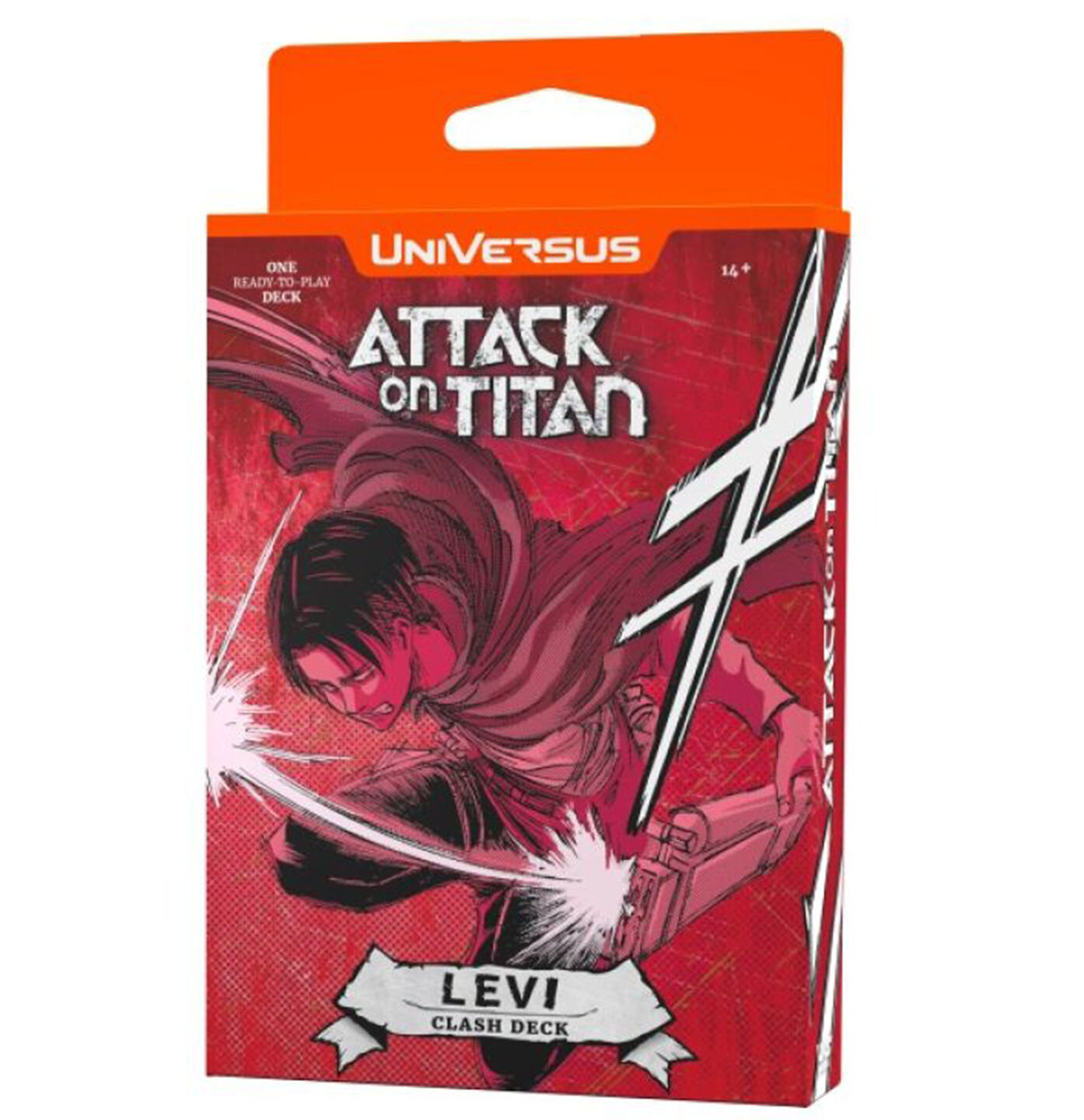 UniVersus CCG: Attack on Titan Battle for Humanity Clash Levi Deck - EN UniVersus CCG: Attack on Titan Battle for Humanity Clash Levi Deck - EN
