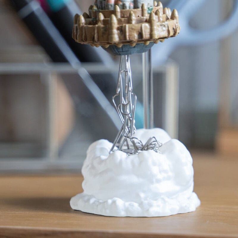 Das Schloss im Himmel Statue Magnet Flying Castle 13 cm