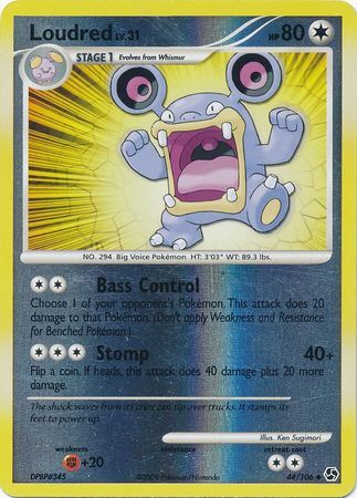 Loudred - 44/106 - Reverse Holo - EN