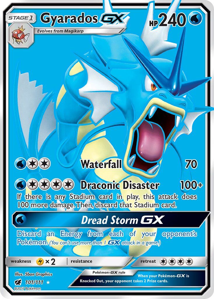 Gyarados-GX - 101/111 - EN