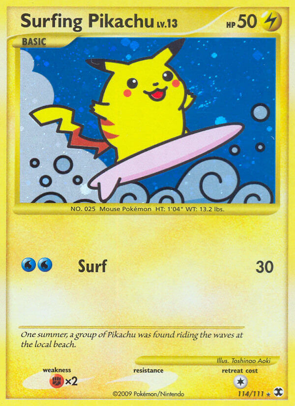 Surfing Pikachu - 114/111 - EN Surfing Pikachu - 114/111 - EN