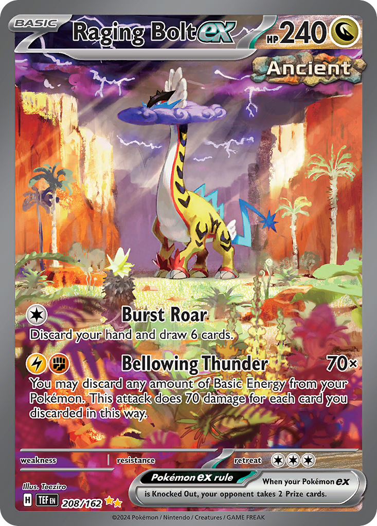 Raging Bolt ex - 208/162 - EN Raging Bolt ex - 208/162 - EN