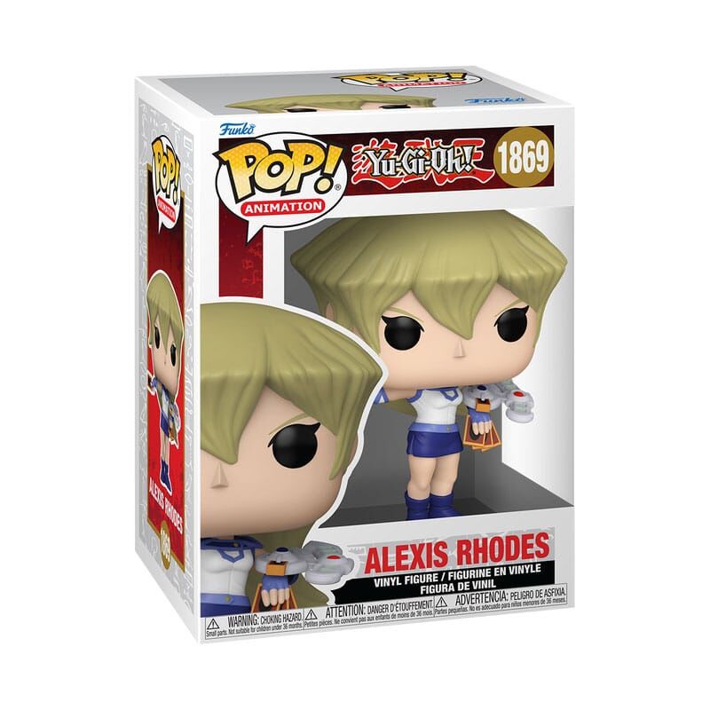 Yu-Gi-Oh! Animation Vinyl Figur Alexis Rhodes 9cm - Funko POP#1869 Yu-Gi-Oh! Animation Vinyl Figur Alexis Rhodes 9cm - Funko POP#1869