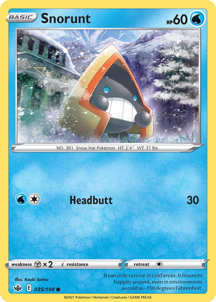 Snorunt - 035/198 - EN