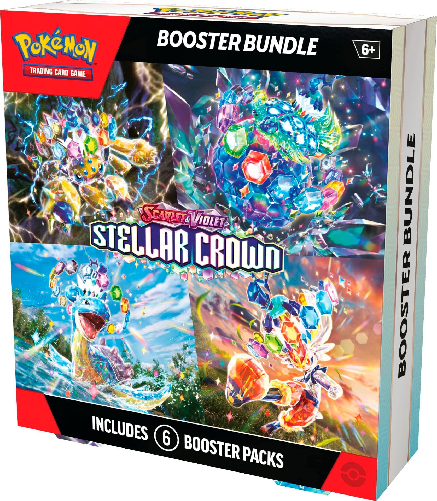 Pokémon TCG: Scarlet & Violet-Stellar Crown Booster Bundle (6 Packs) - EN