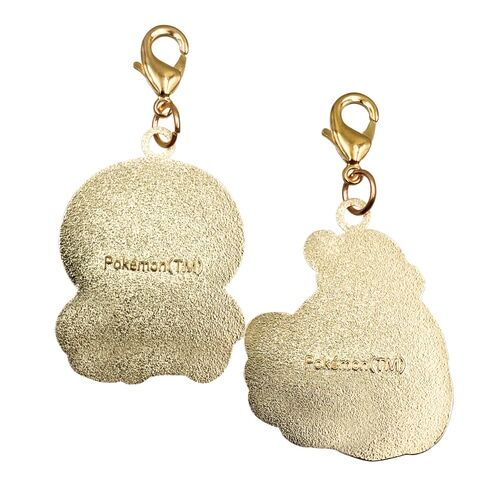 Metal Charm Set Piplup & Rowlet
