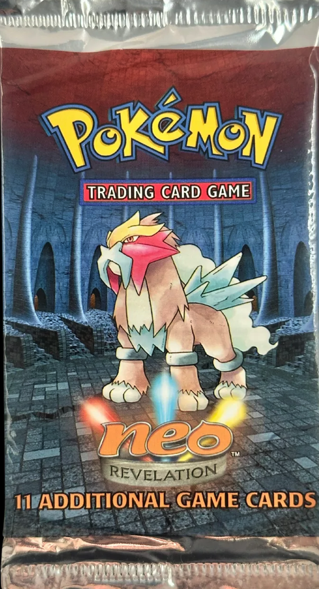 Pokémon Neo Revelation Booster Sealed (Entei Artwork) 2001 - EN Pokémon Neo Revelation Booster Sealed (Entei Artwork) 2001 - EN