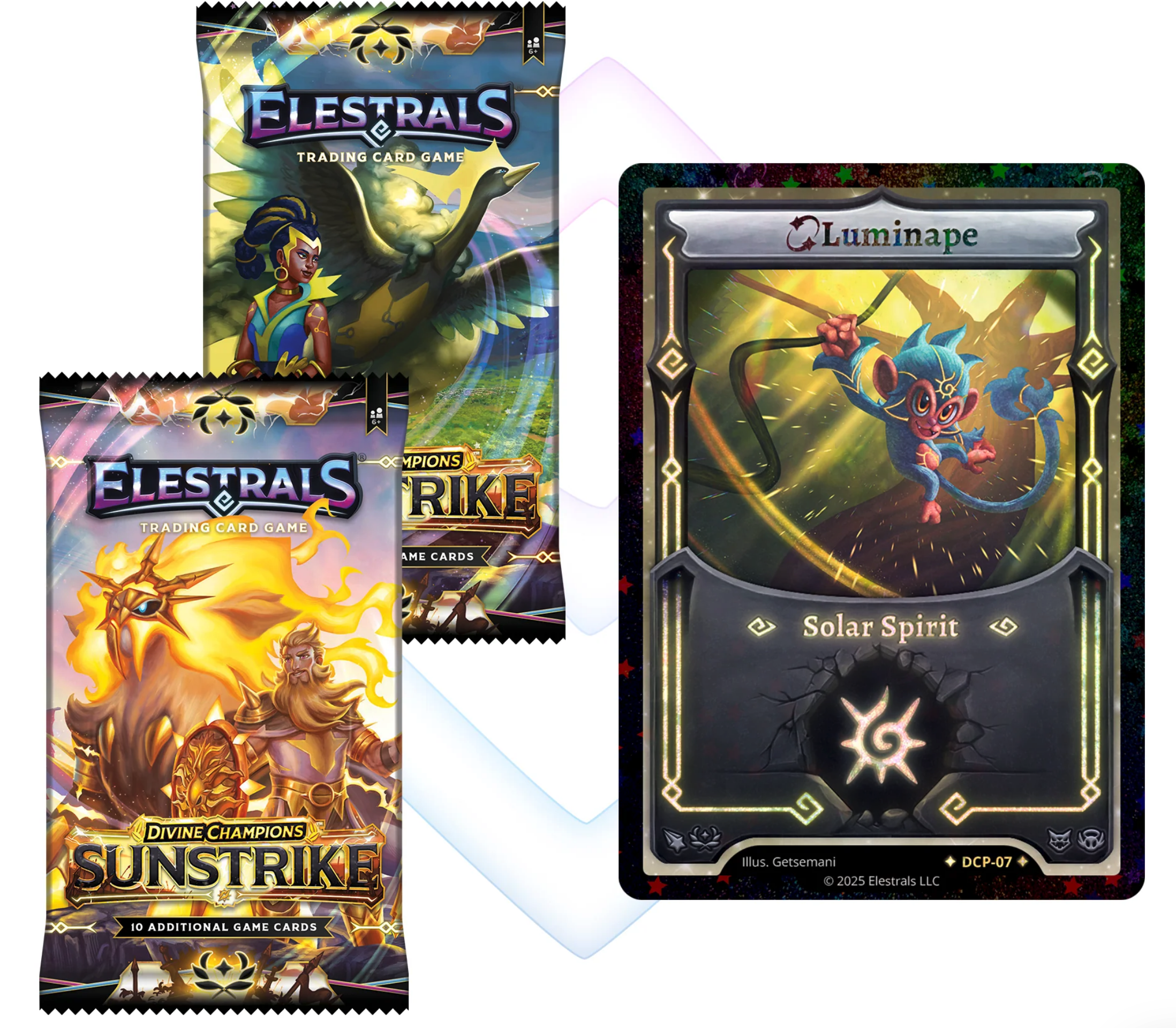 SUNTRIKE Divine Champions - Stellar Luminape Double Blister Pack - ELESTRALS TCG - EN