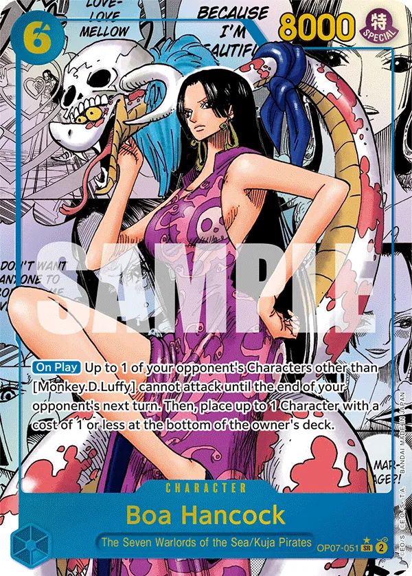 Boa Hancock - OP07-051 - Manga Art Boa Hancock - OP07-051 - Manga Art
