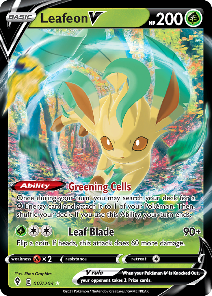 Leafeon V - 007/203 - EN Leafeon V - 007/203 - EN