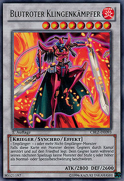 Blutroter Klingenkämpfer - Yu-Gi-Oh!