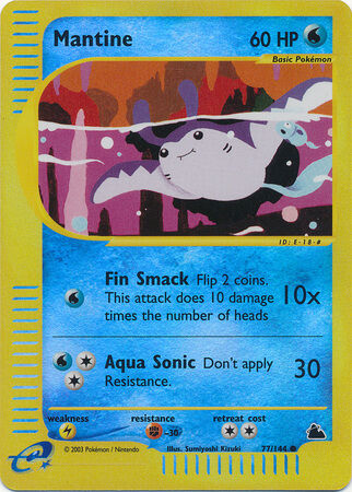 Mantine - 77/144 - Reverse Holo - EN