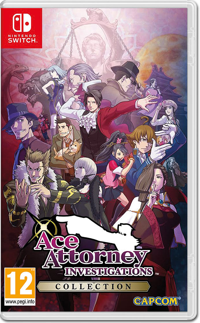 ACE Attorney Investigations Collection - NEW Sealed - Nintendo Switch - EN ACE Attorney Investigations Collection - NEW Sealed - Nintendo Switch - EN