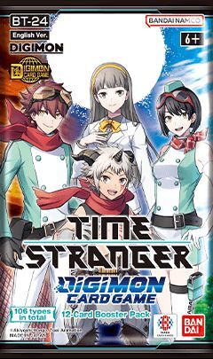 Time Stranger (BT24) Booster Pack - Digimon Card Game - EN Time Stranger (BT24) Booster Pack - Digimon Card Game - EN