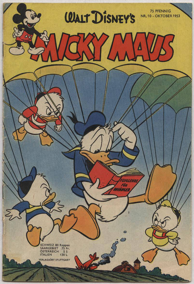 micky_maus_1953_10 Micky Maus 1953 #10