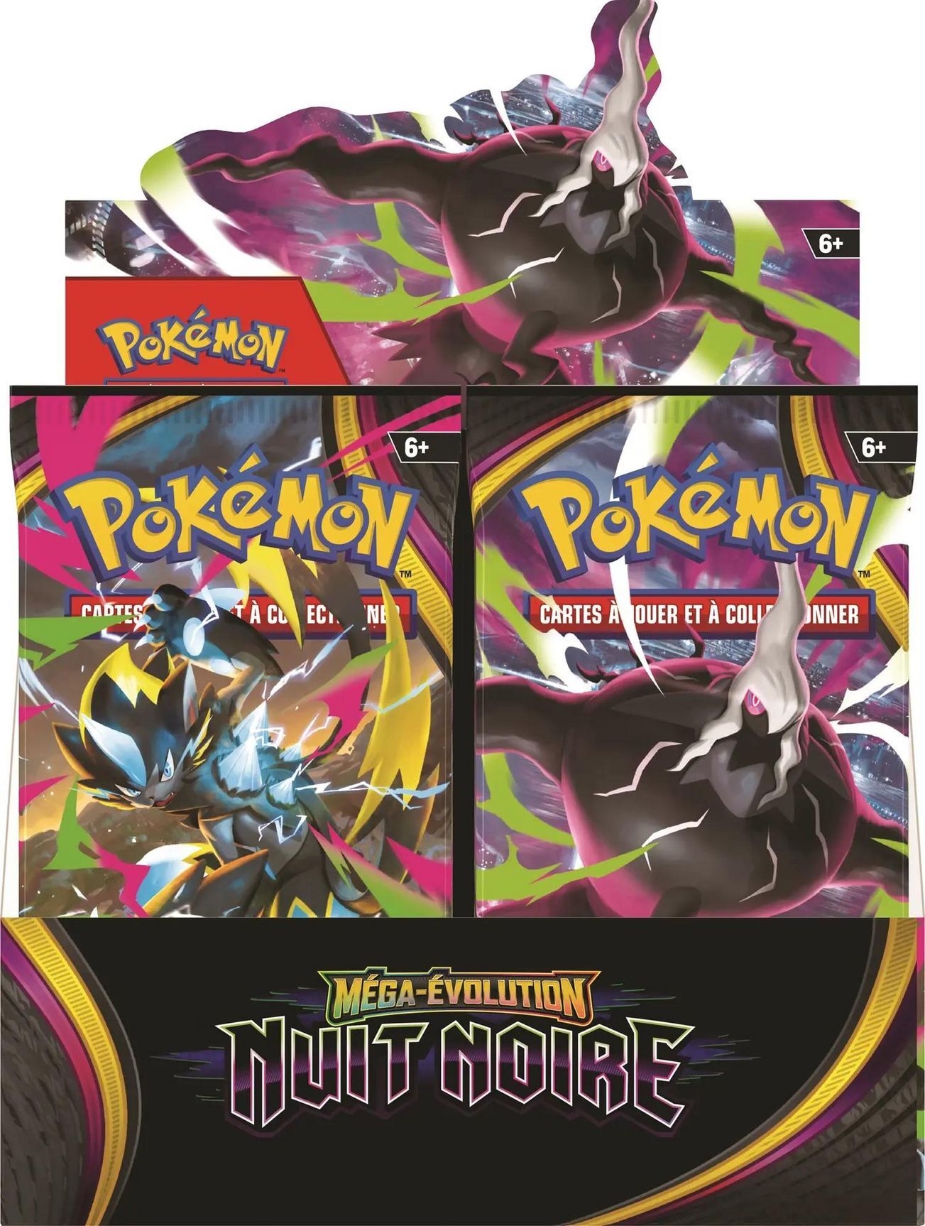 Pokémon JCC: Méga Évolution (ME05) - Nuit Noire Booster Display (36 packs) - FR